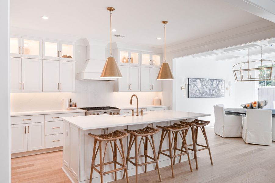 Furnished interior view inside a new home in , Johns Island (Image 6).