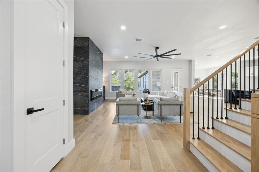 Furnished interior view inside a new home in , Cedar Hill (Image 6).