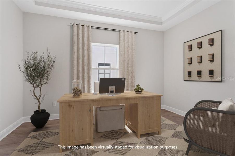 Furnished interior view inside a new home in Oakfield, Parrish (Image 8).
