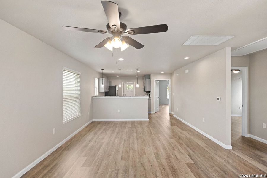Spacious, unfurnished interior of a new home in , Von Ormy (Image 15). Spacious, unfurnished interior of a new home in , Von Ormy (Image 15).