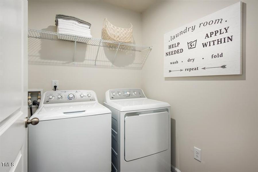 Marigold Laundry Room