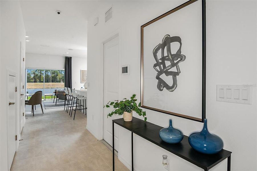 Furnished interior view inside a new home in Vinterra Townhomes, Nokomis (Image 6).