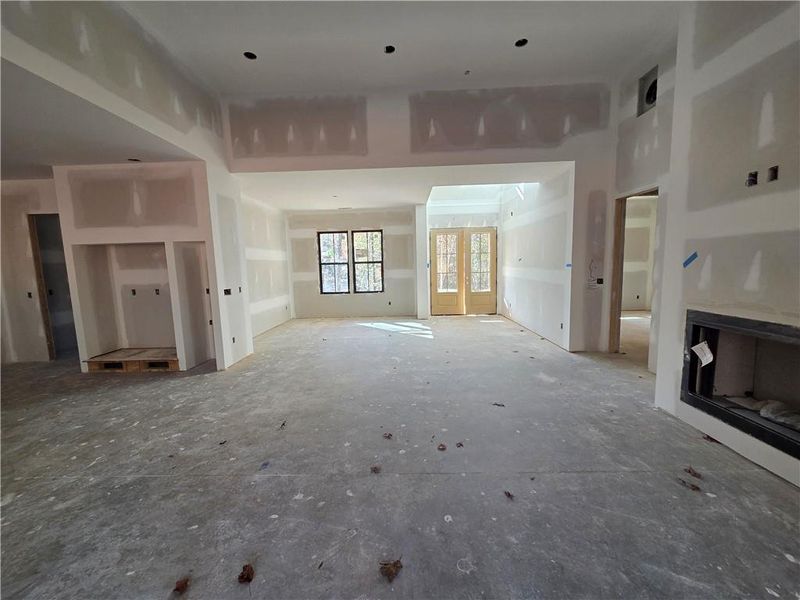 In-progress construction of a new home in , Temple, GA (Image 24).