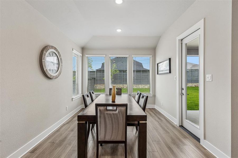 Furnished interior view inside a new home in , Little Elm (Image 17).