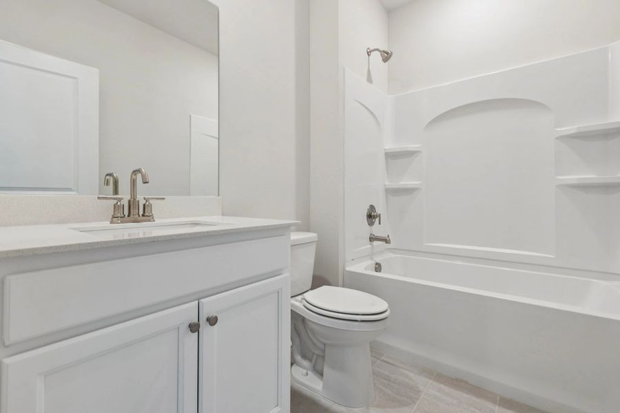 Furnished interior view inside a new home in Cedars at Cane Ridge | 55+ Community, Antioch (Image 16).