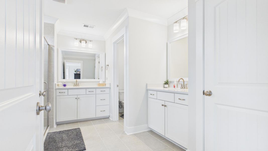 Furnished interior view inside a new home in Hewing Farms, Summerville (Image 9).