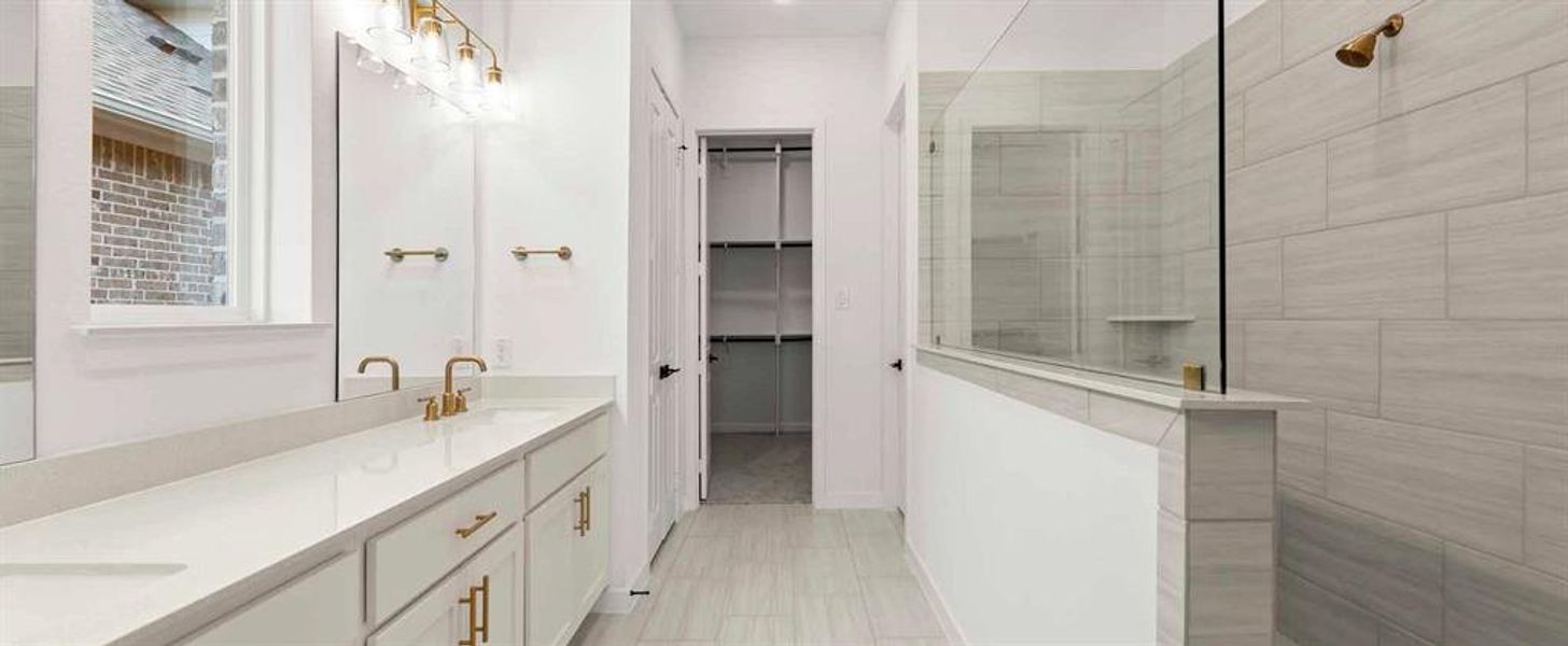 Primary Bathroom featuring the Serene Collection