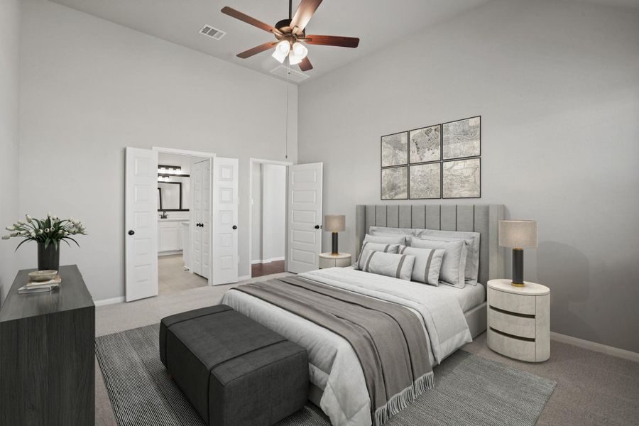 Private owner's suite (*Photo not of actual home and used for illustration purposes only.) Private owner's suite (*Photo not of actual home and used for illustration purposes only.)