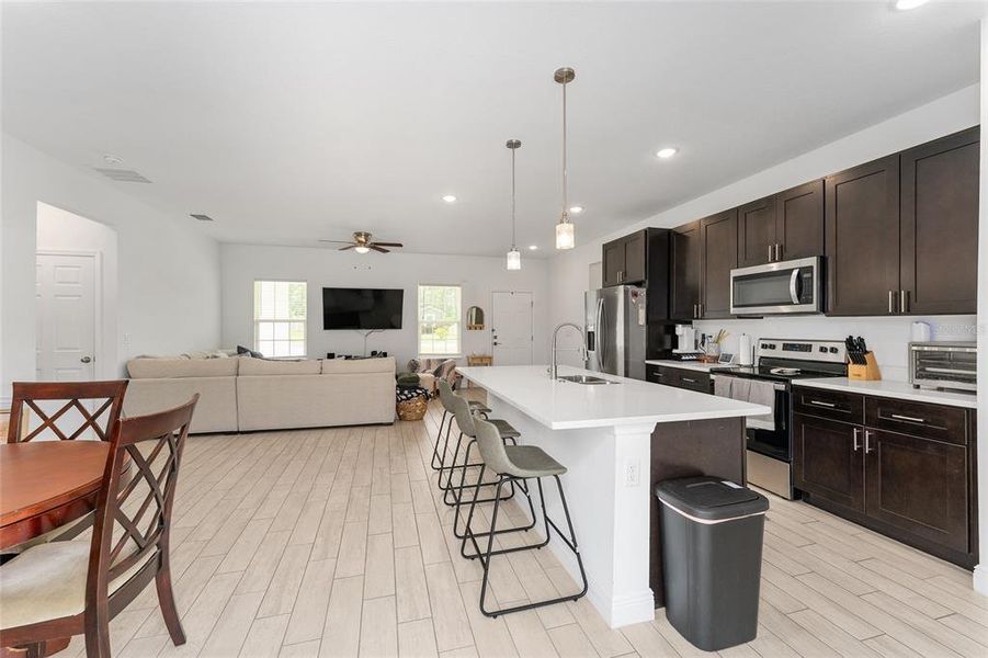 Furnished interior view inside a new home in , Ocala (Image 9).