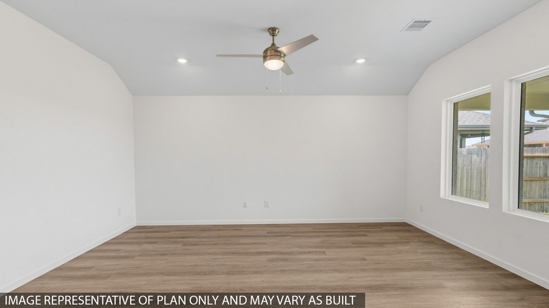 Spacious, unfurnished interior of a new home in Sunterra, Katy (Image 11).