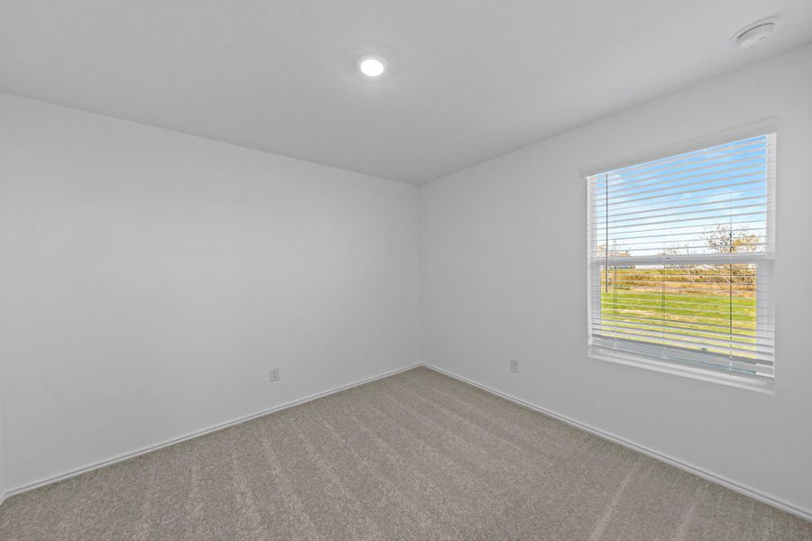 Empty room with carpet floors Empty room with carpet floors