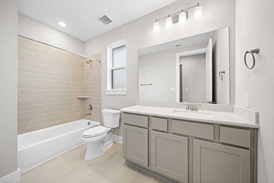 Representative furnished interior of a home built from the Yellowstar by Caldwell Homes in Chambers Creek, Willis (Image 11). Representative furnished interior of a home built from the Yellowstar by Caldwell Homes in Chambers Creek, Willis (Image 11).