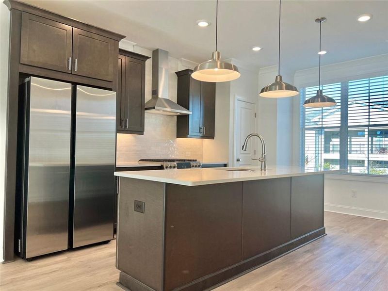 Furnished interior view inside a new home in , Buford (Image 6).