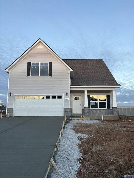 In-progress construction of a new home in Burton Farms, Smyrna, TN (Image 16).