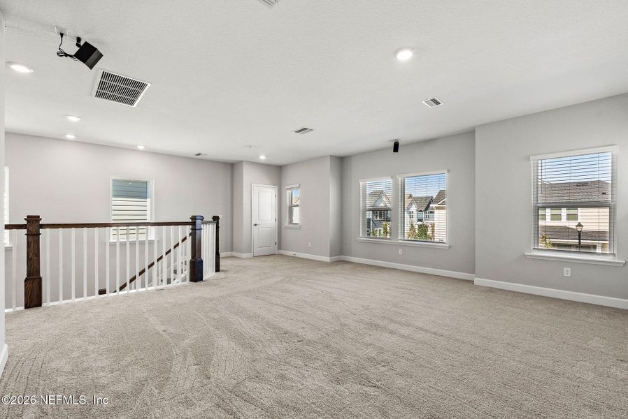 Spacious, unfurnished interior of a new home in Granville at eTown 38', Jacksonville (Image 36).