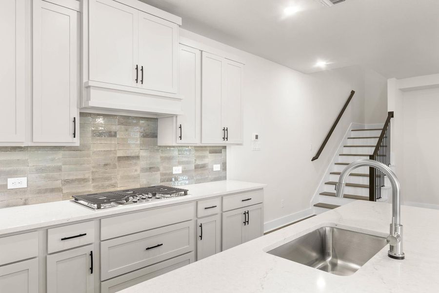 Furnished interior view inside a new home in The Retreat at Harvest, Argyle (Image 7). Furnished interior view inside a new home in The Retreat at Harvest, Argyle (Image 7).