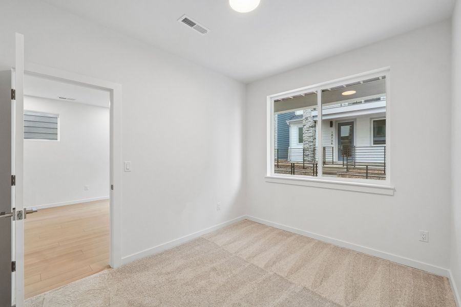 Spacious, unfurnished interior of a new home in Parkside at Victory Ridge, Colorado Springs (Image 36).