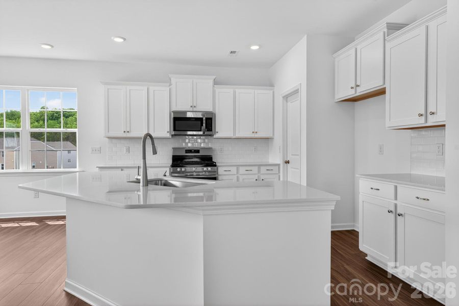 Furnished interior view inside a new home in Shannon Woods, Maiden (Image 8).