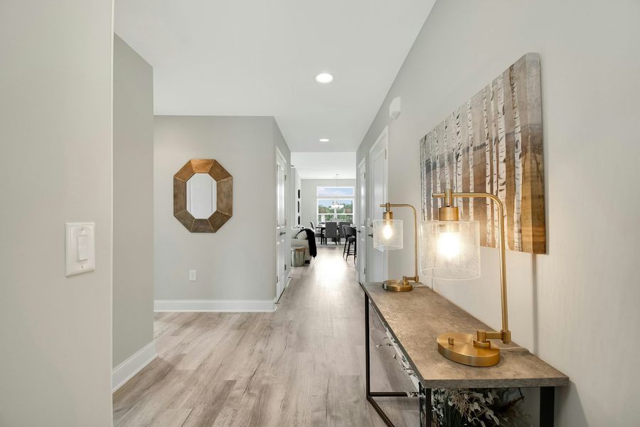 Representative furnished interior of a home built from the The Everleigh by Windsong Properties in Madeira, Acworth (Image 20).