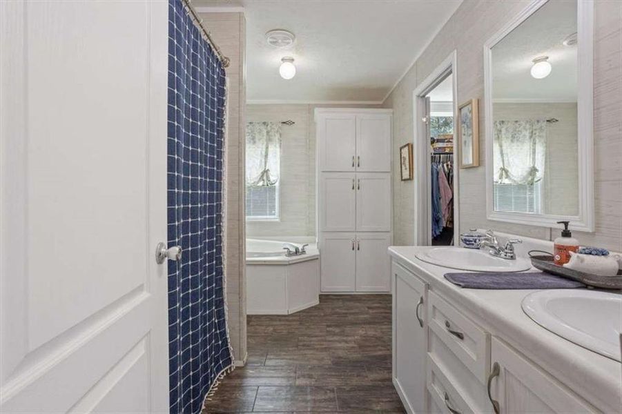 Furnished interior view inside a new home in , Talking Rock (Image 18).