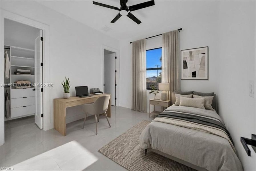 Furnished interior view inside a new home in , Cape Coral (Image 8). Furnished interior view inside a new home in , Cape Coral (Image 8).