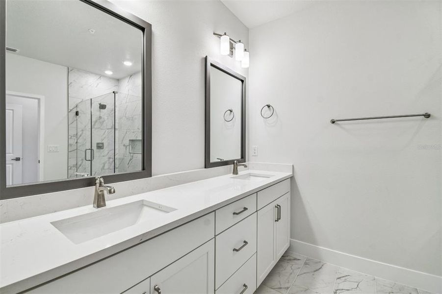 Furnished interior view inside a new home in Apex at Seminole Heights, Tampa (Image 10).