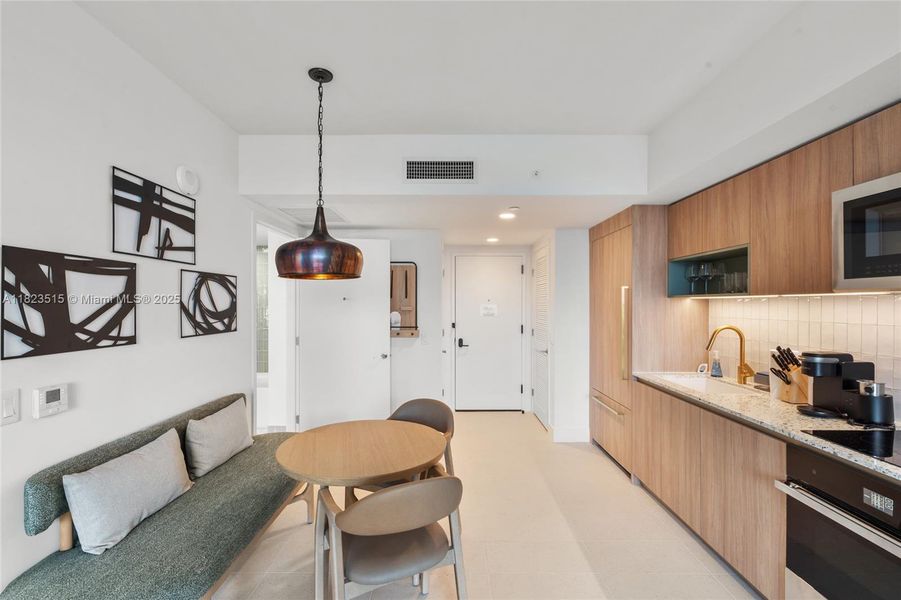 Furnished interior view inside a new home in Natiivo Miami, Miami (Image 16).