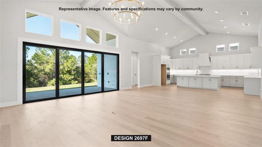 Spacious, unfurnished interior of a new home in Southern Hills, Brooksville (Image 4).
