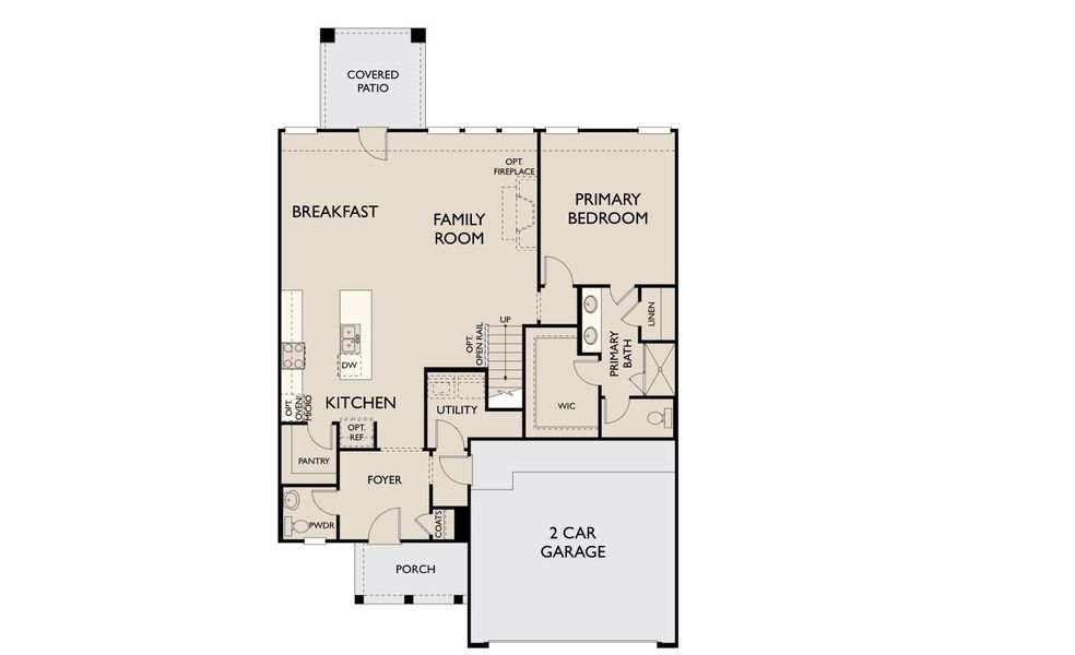 2D floor plan layout of this home in Meadow Park, Melissa, TX (Image 3). 2D floor plan layout of this home in Meadow Park, Melissa, TX (Image 3).