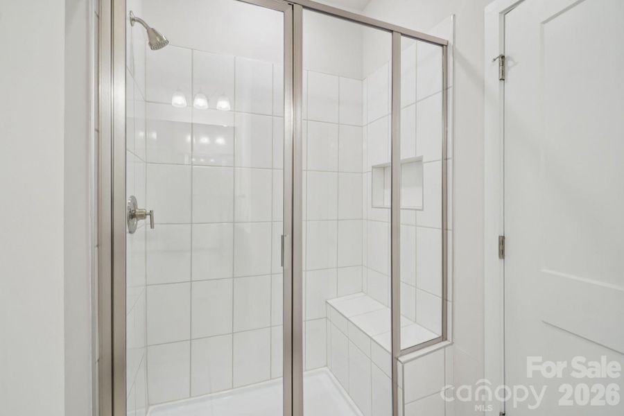 Close-up of interior finishes inside a home in , Weaverville (Image 17).