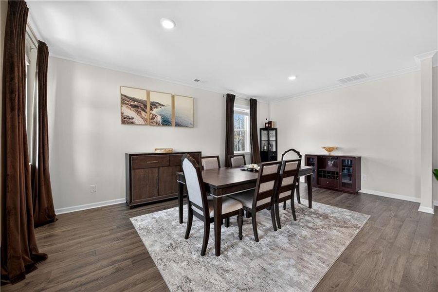 Furnished interior view inside a new home in Independence, Loganville (Image 5).
