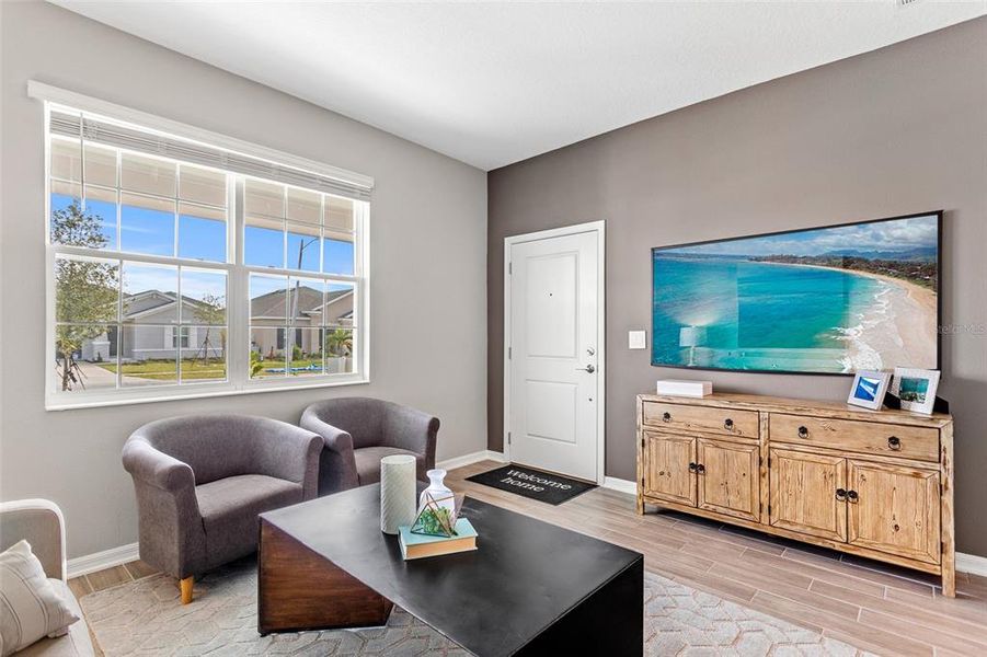Furnished interior view inside a new home in Bridgewalk, St. Cloud (Image 22).