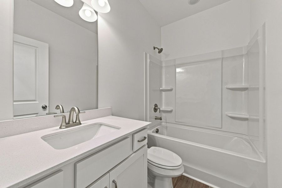 Furnished interior view inside a new home in The Oaks, Clarksville (Image 11).