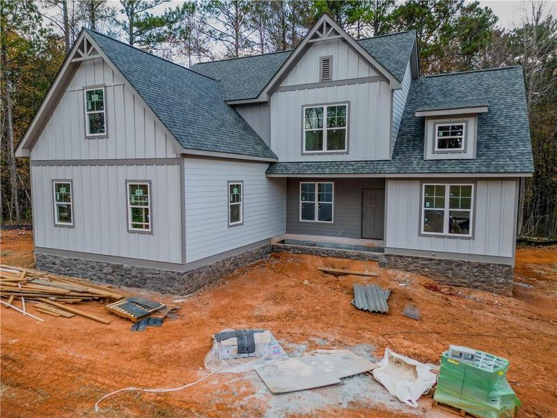 In-progress construction of a new home in , Villa Rica, GA (Image 14). In-progress construction of a new home in , Villa Rica, GA (Image 14).
