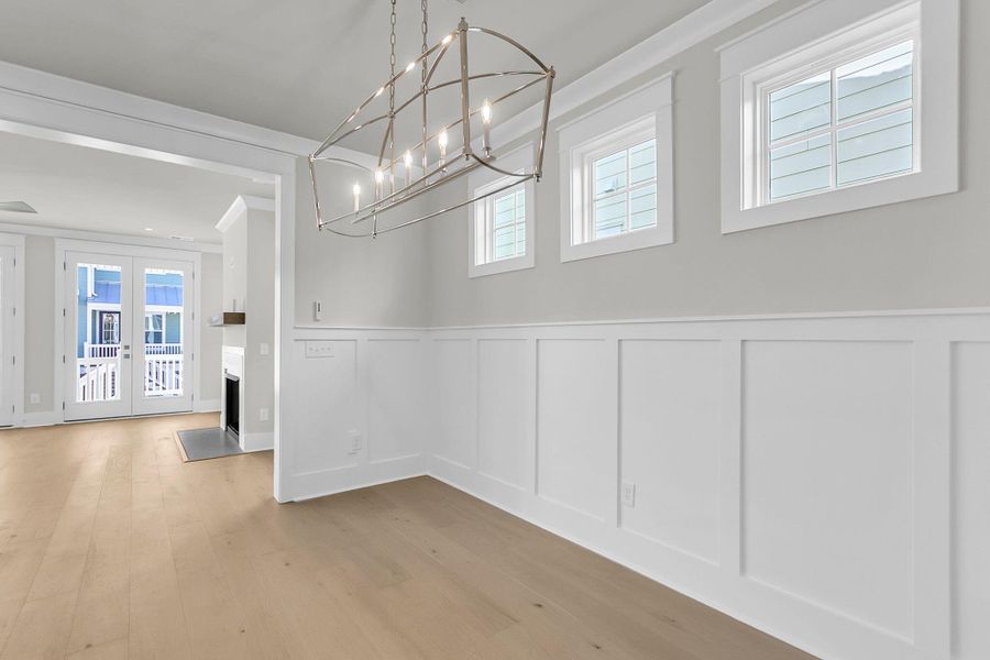 Spacious, unfurnished interior of a new home in Miller's Crossing, Johns Island (Image 23).