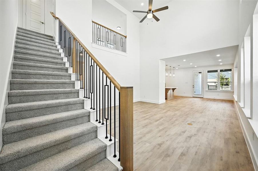 Spacious, unfurnished interior of a new home in Pecan Square: 40ft. lots, Northlake (Image 22). Spacious, unfurnished interior of a new home in Pecan Square: 40ft. lots, Northlake (Image 22).