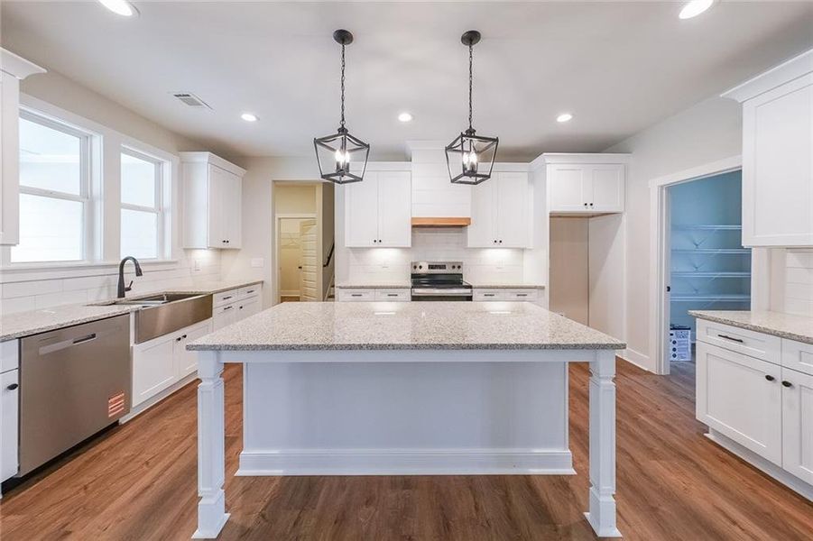 Furnished interior view inside a new home in , Rockmart (Image 3).