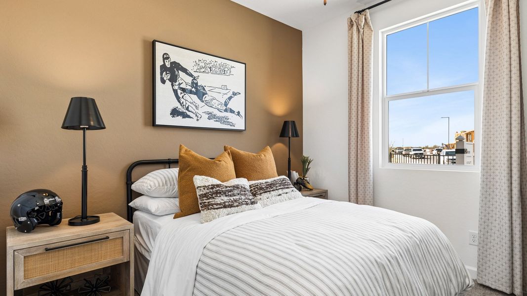 Representative furnished interior of a home built from the Dune by D.R. Horton in Westpark, Buckeye (Image 8).