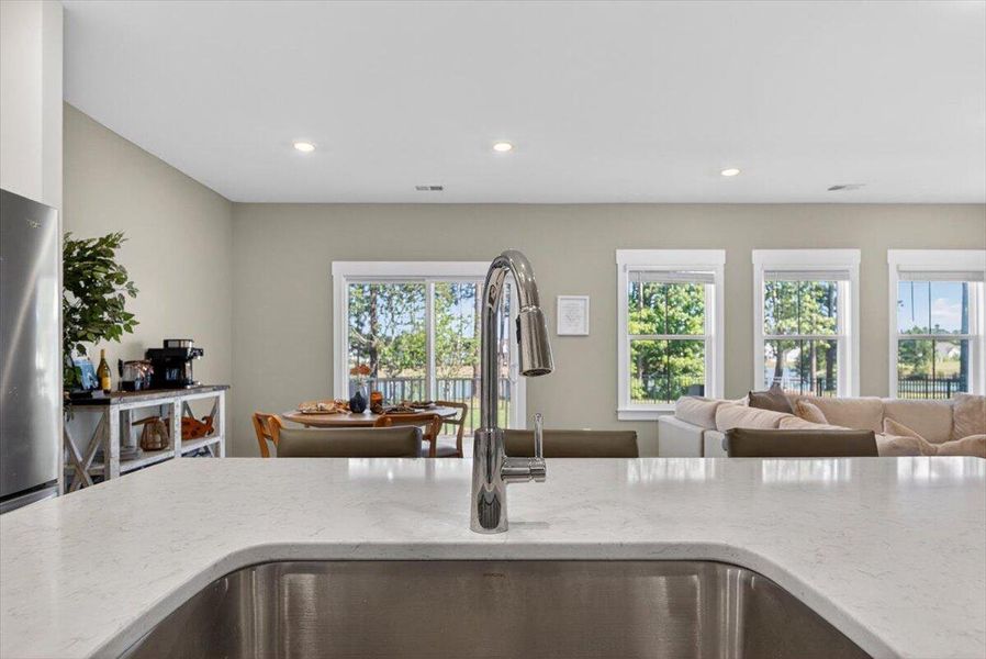 Furnished interior view inside a new home in , Summerville (Image 8).
