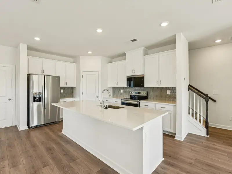 Furnished interior view inside a new home in Galloway Ridge, Charlotte (Image 3).