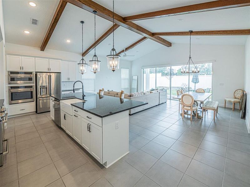 Furnished interior view inside a new home in Horizon Isle, Winter Garden (Image 17). Furnished interior view inside a new home in Horizon Isle, Winter Garden (Image 17).