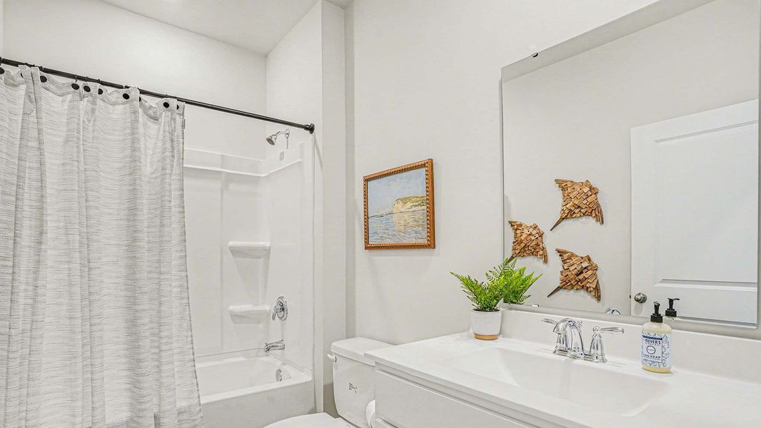 Furnished interior view inside a new home in Kingston Bay, Conway (Image 14).