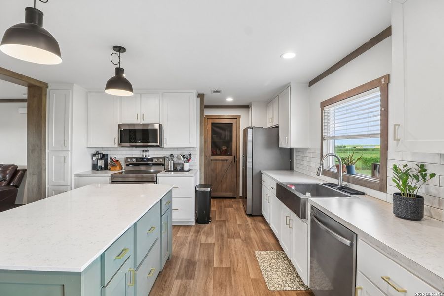 Furnished interior view inside a new home in , Jourdanton (Image 10).