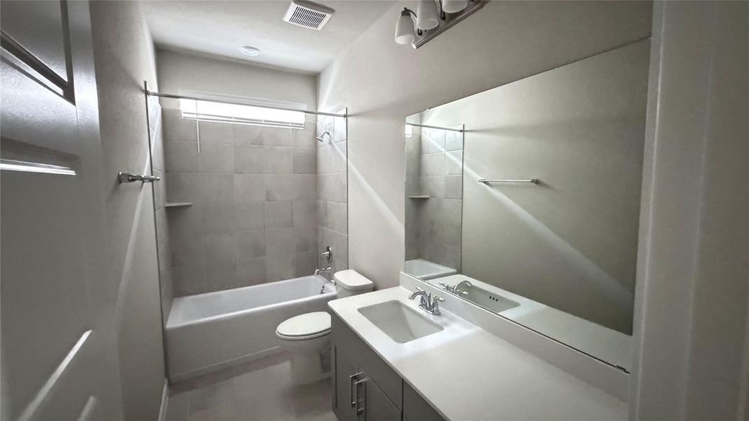 Furnished interior view inside a new home in Dunvale Village - Patio Home Collection, Houston (Image 10). Furnished interior view inside a new home in Dunvale Village - Patio Home Collection, Houston (Image 10).