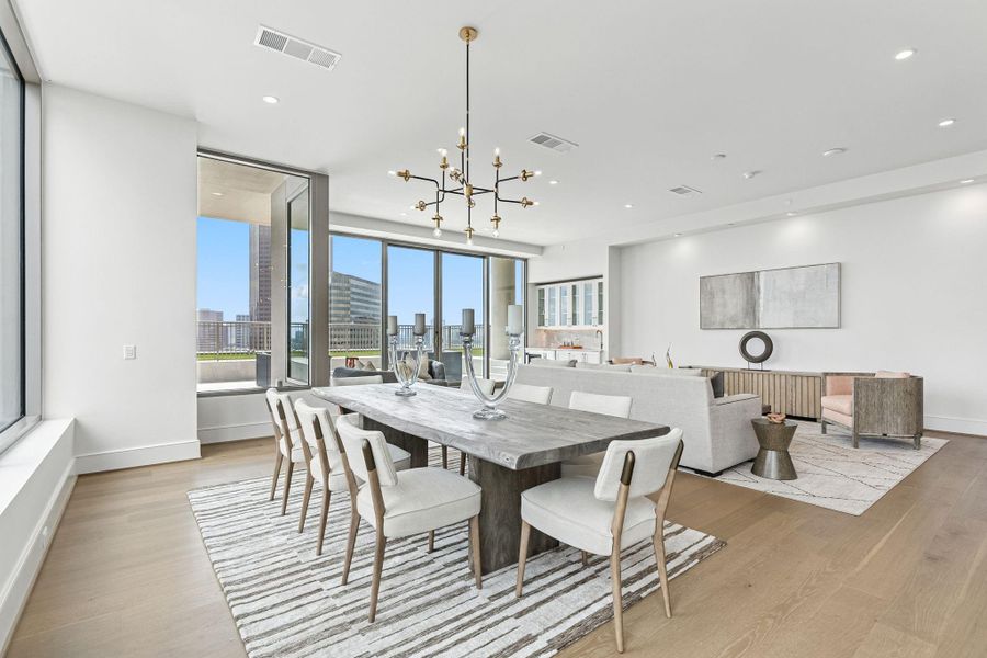 Expansive dining area for your celebratory events Expansive dining area for your celebratory events