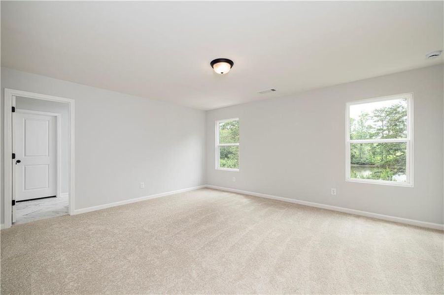 Spacious, unfurnished interior of a new home in Riverside Ridge, Lawrenceville (Image 24). Spacious, unfurnished interior of a new home in Riverside Ridge, Lawrenceville (Image 24).