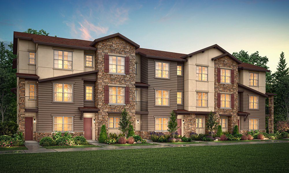 The Westerly | Residence 306 6 Plex Elevation B at Verona Townhomes