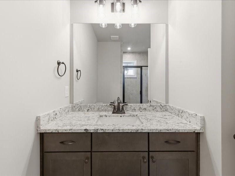 Furnished interior view inside a new home in Ford Landing, Acworth (Image 38).