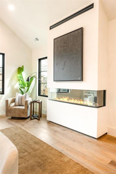 Furnished interior view inside a new home in , Denver (Image 33).