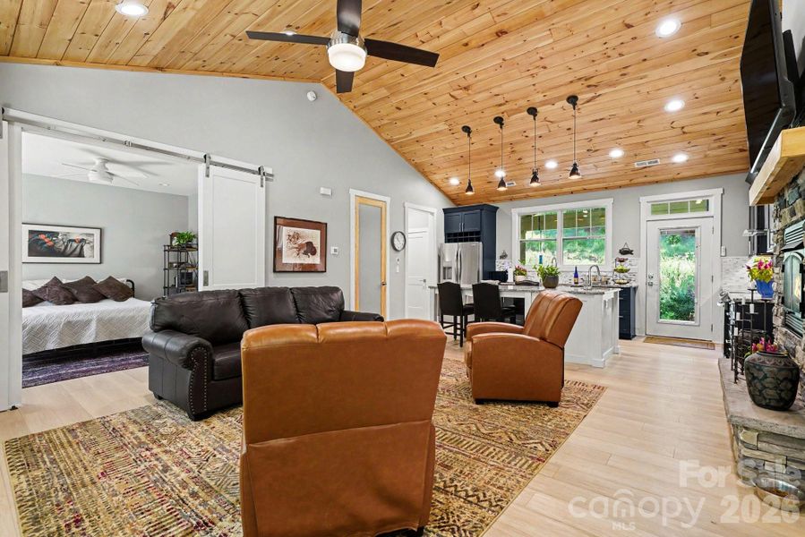 Furnished interior view inside a new home in , Columbus (Image 12).